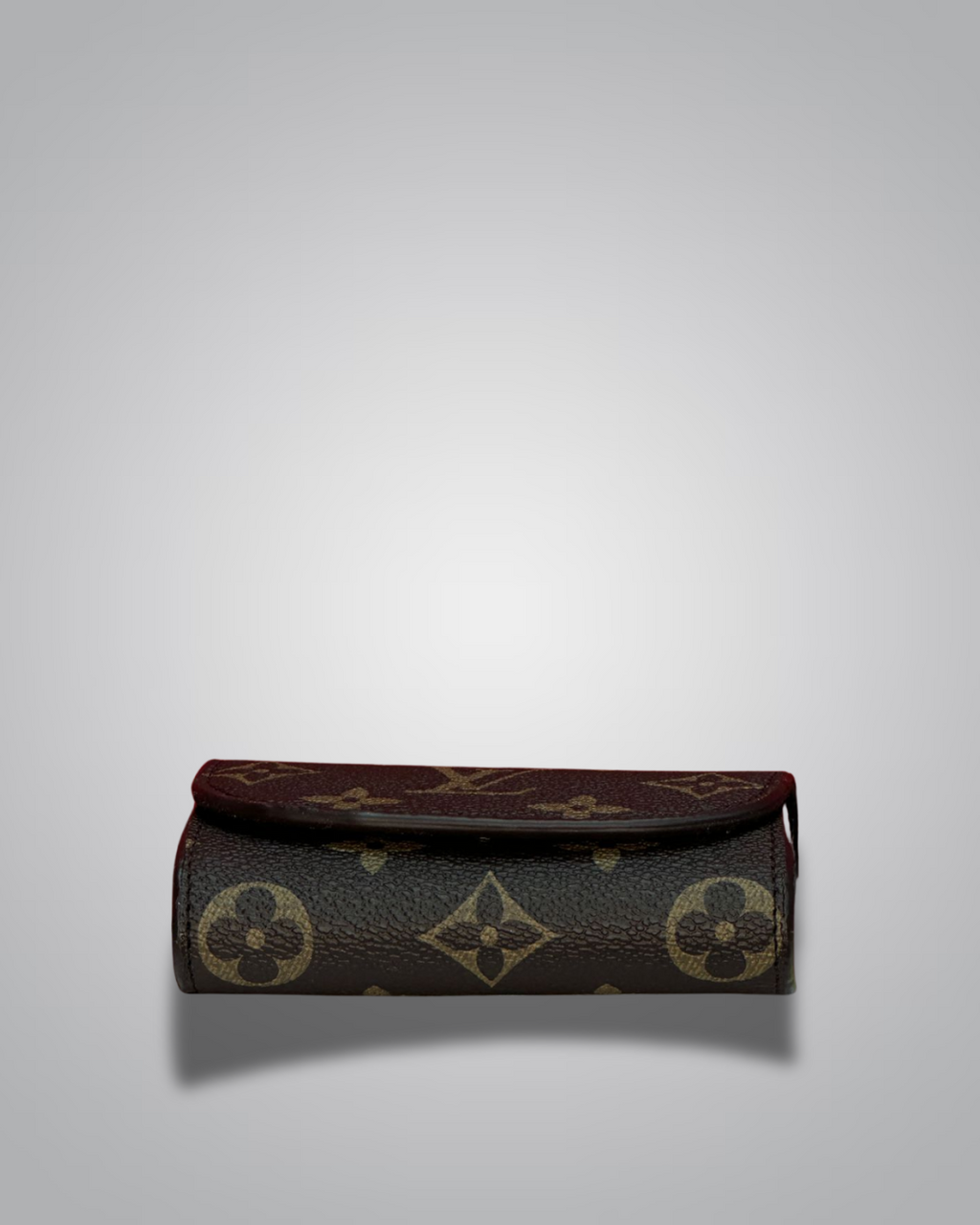 LV-Inspired Monogram Compact Wallet