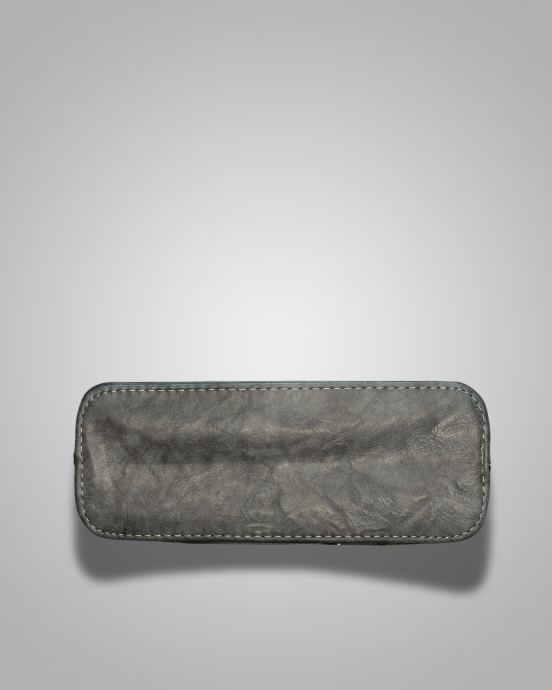 Embroidered handbag with floral and landscape design on a gray background- Valentino Impex