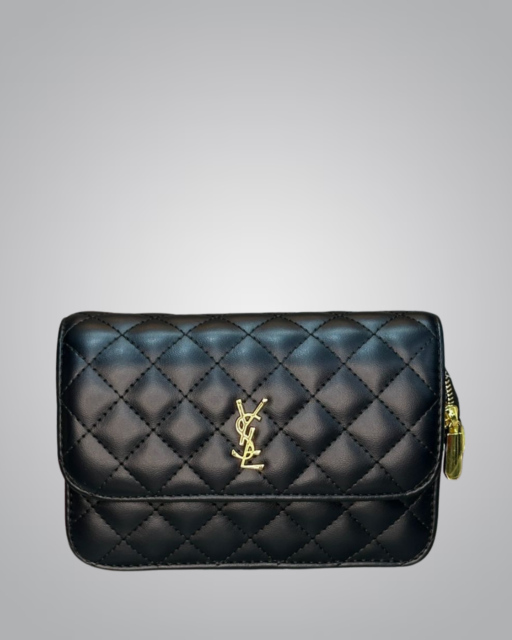 Elegant Quilted Chain Shoulder Bag – Classic Style with Gold Hardware