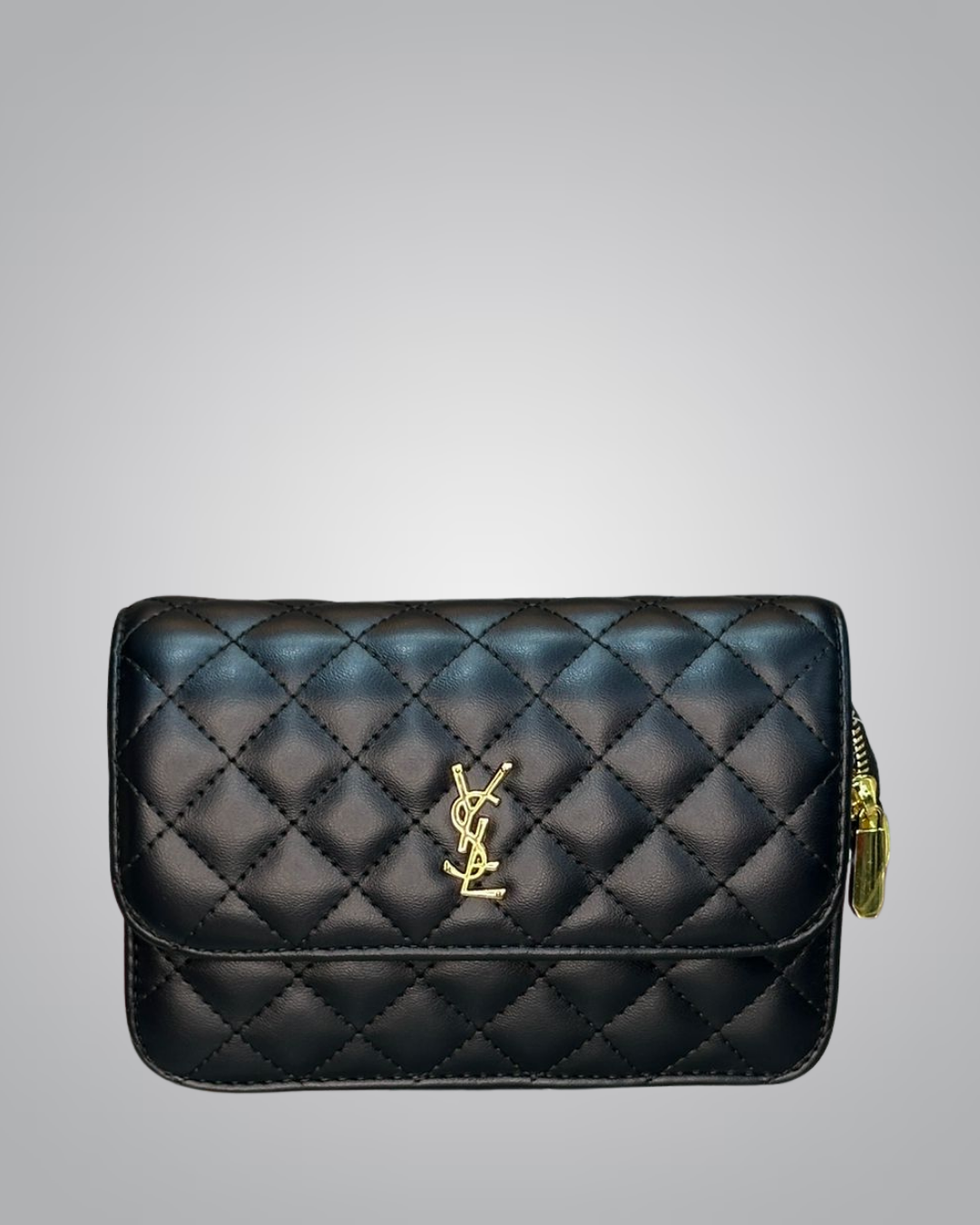 Elegant Quilted Chain Shoulder Bag – Classic Style with Gold Hardware