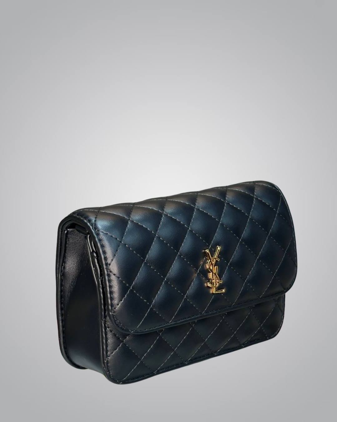 Elegant Quilted Chain Shoulder Bag – Classic Style with Gold Hardware