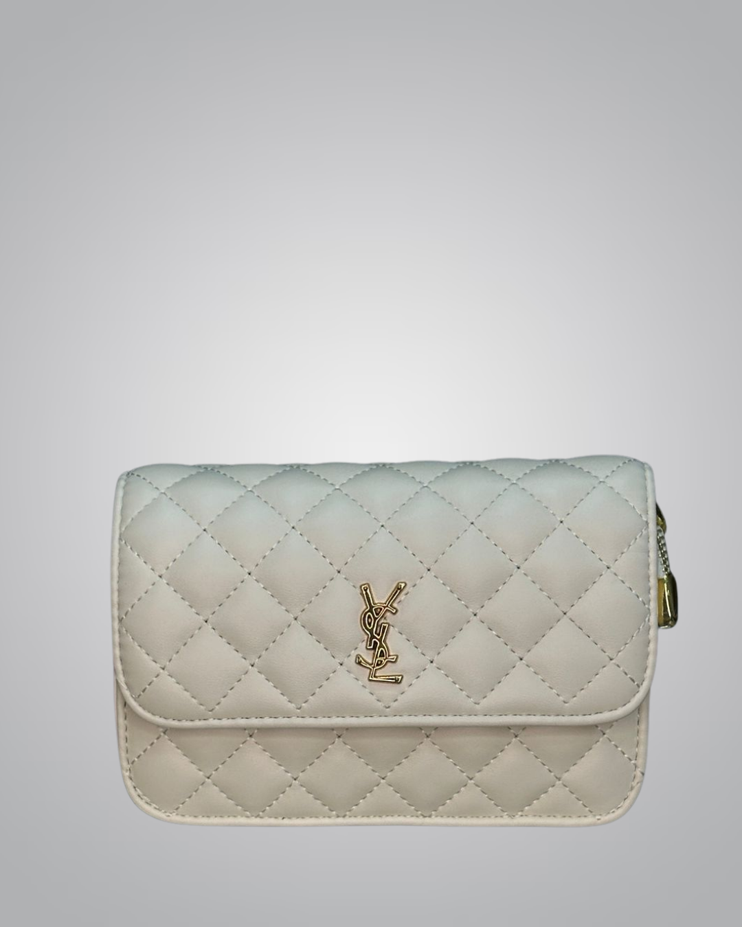 Elegant Quilted Chain Shoulder Bag – Classic Style with Gold Hardware