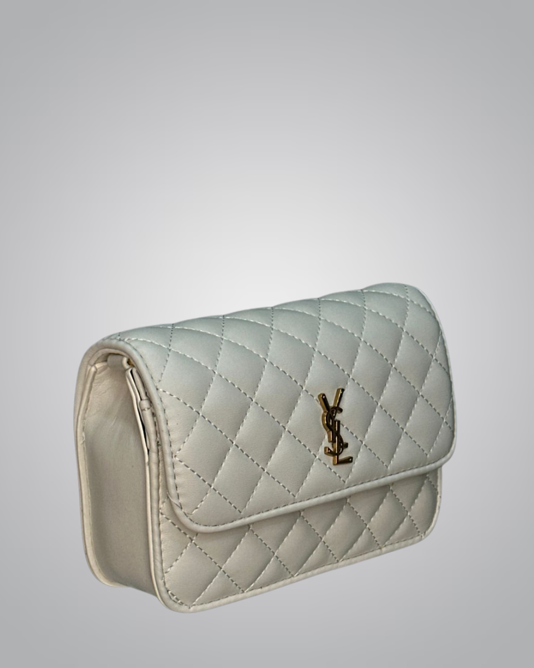 Elegant Quilted Chain Shoulder Bag – Classic Style with Gold Hardware