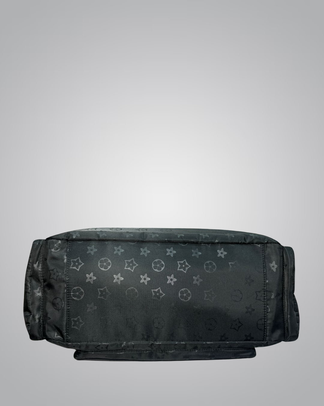 Stylish Black Branded Travel Duffel Bag – Lightweight & Durable