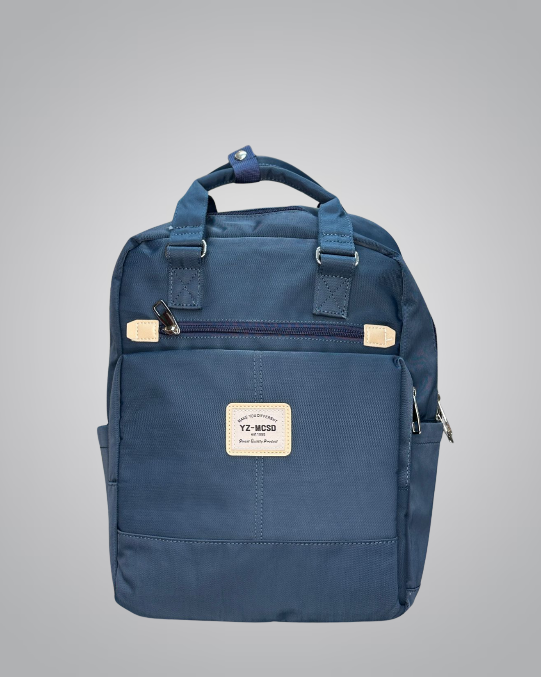 Structured Casual Kids Backpack – Navy Blue