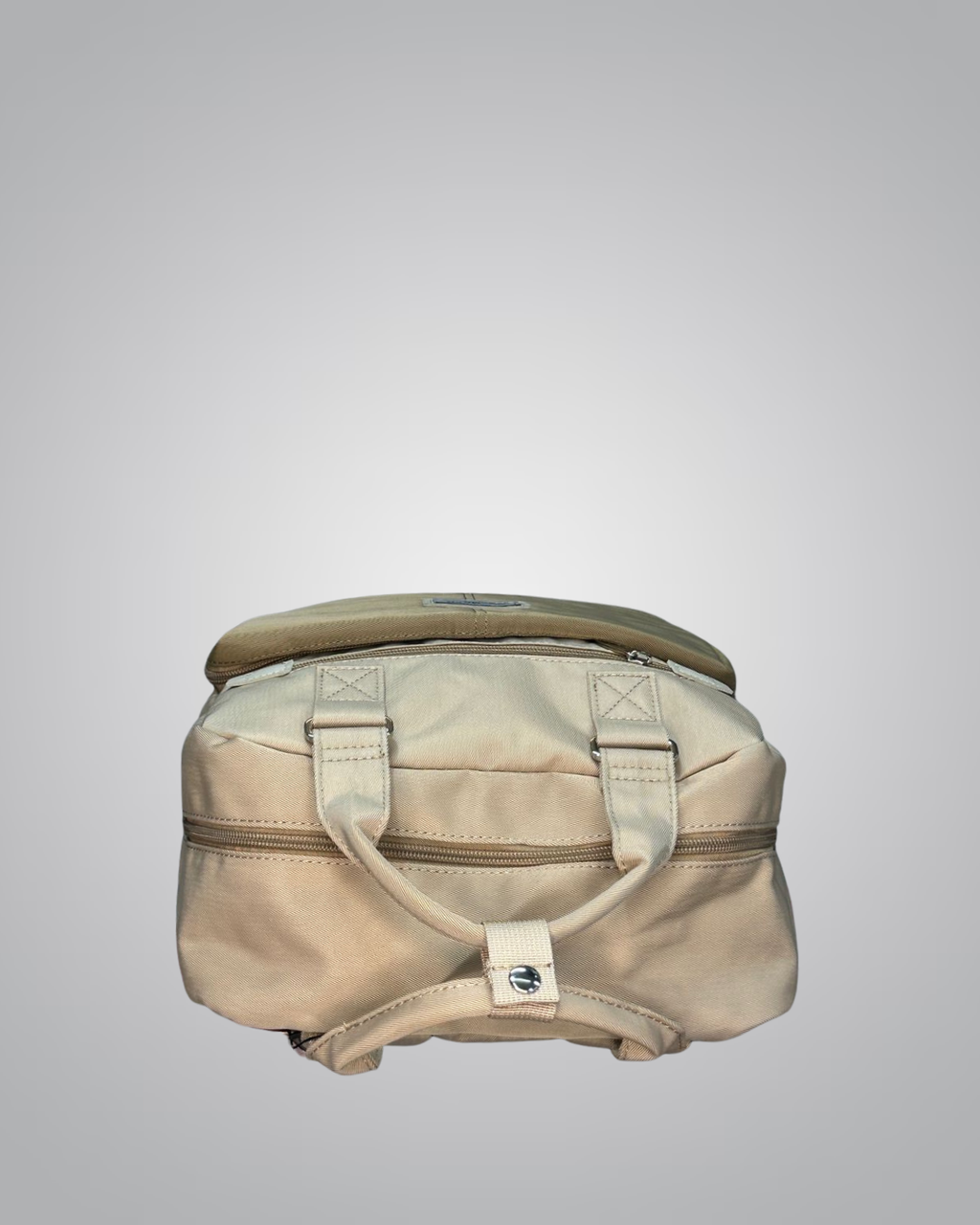 Structured Casual Kids Backpack – Cream Beige