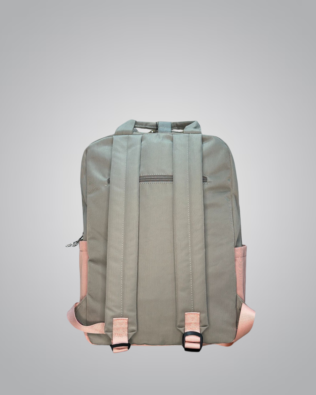 Structured Casual Kids Backpack – Olive Peach
