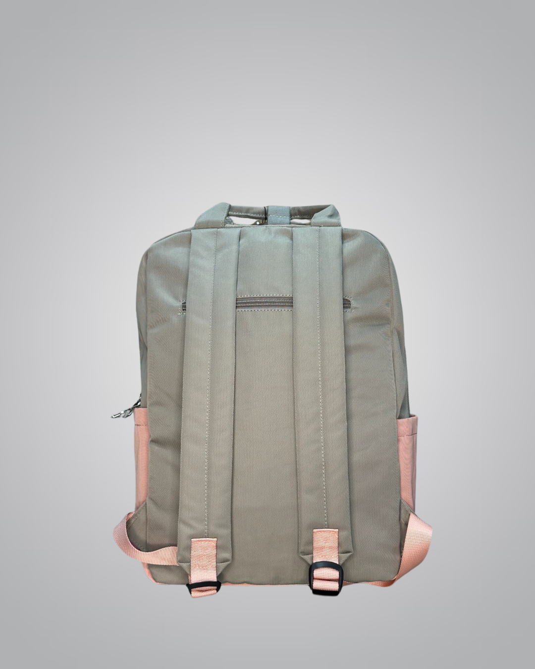 Structured Casual Kids Backpack – Olive Peach