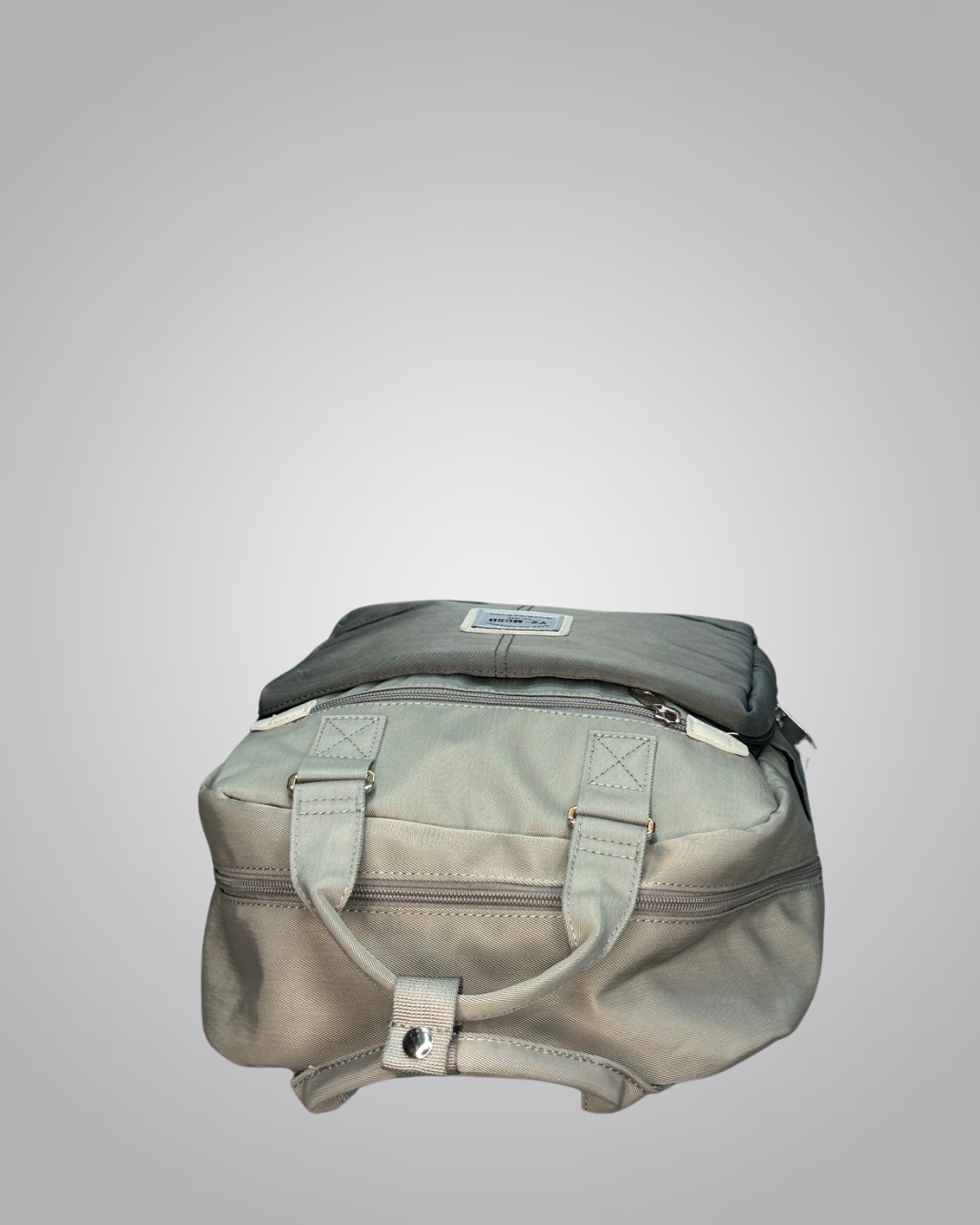 Structured Casual Kids Backpack – Olive Green Duo (YZ-MCSD Design)