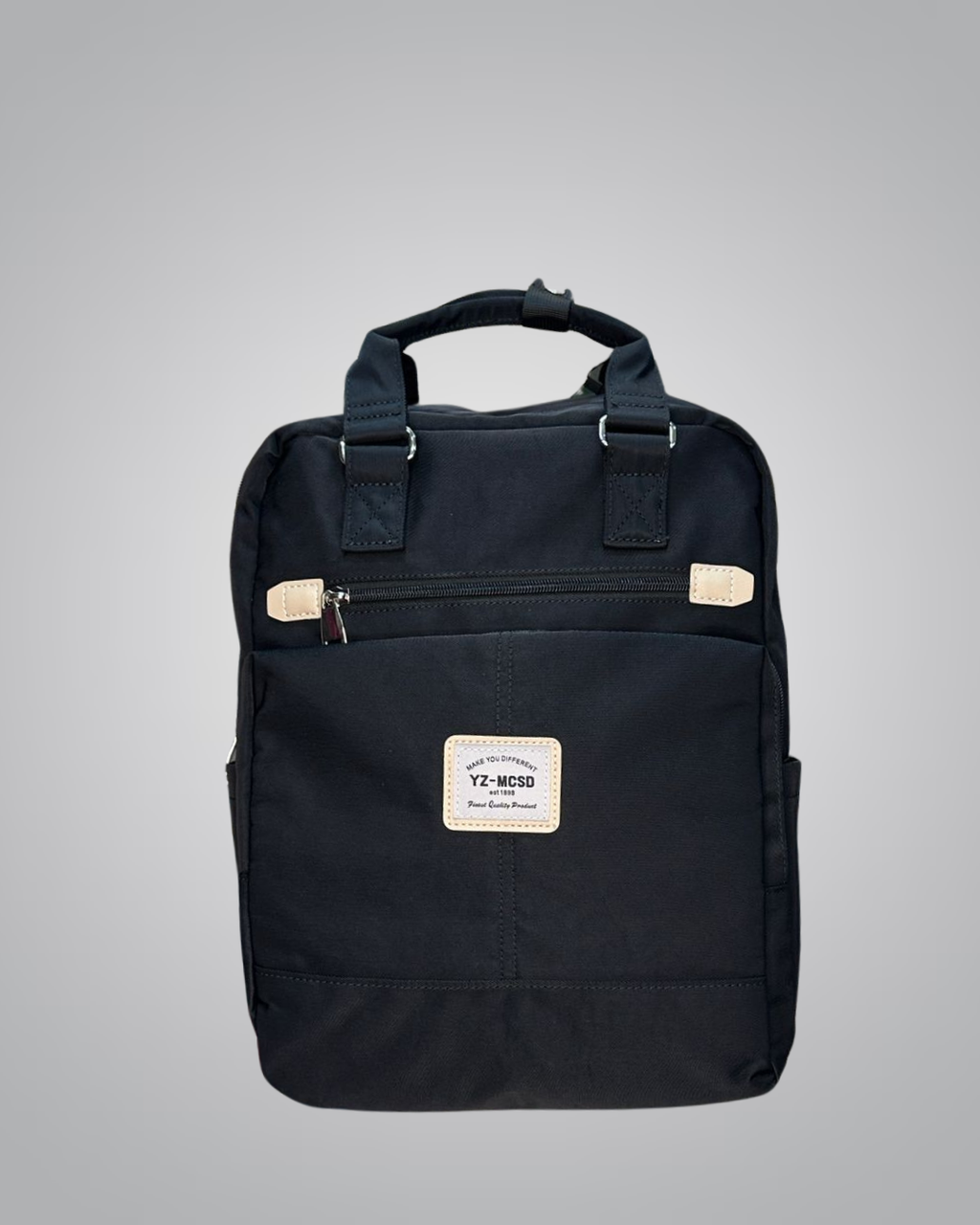 Structured Casual Kids Backpack – Classic Black