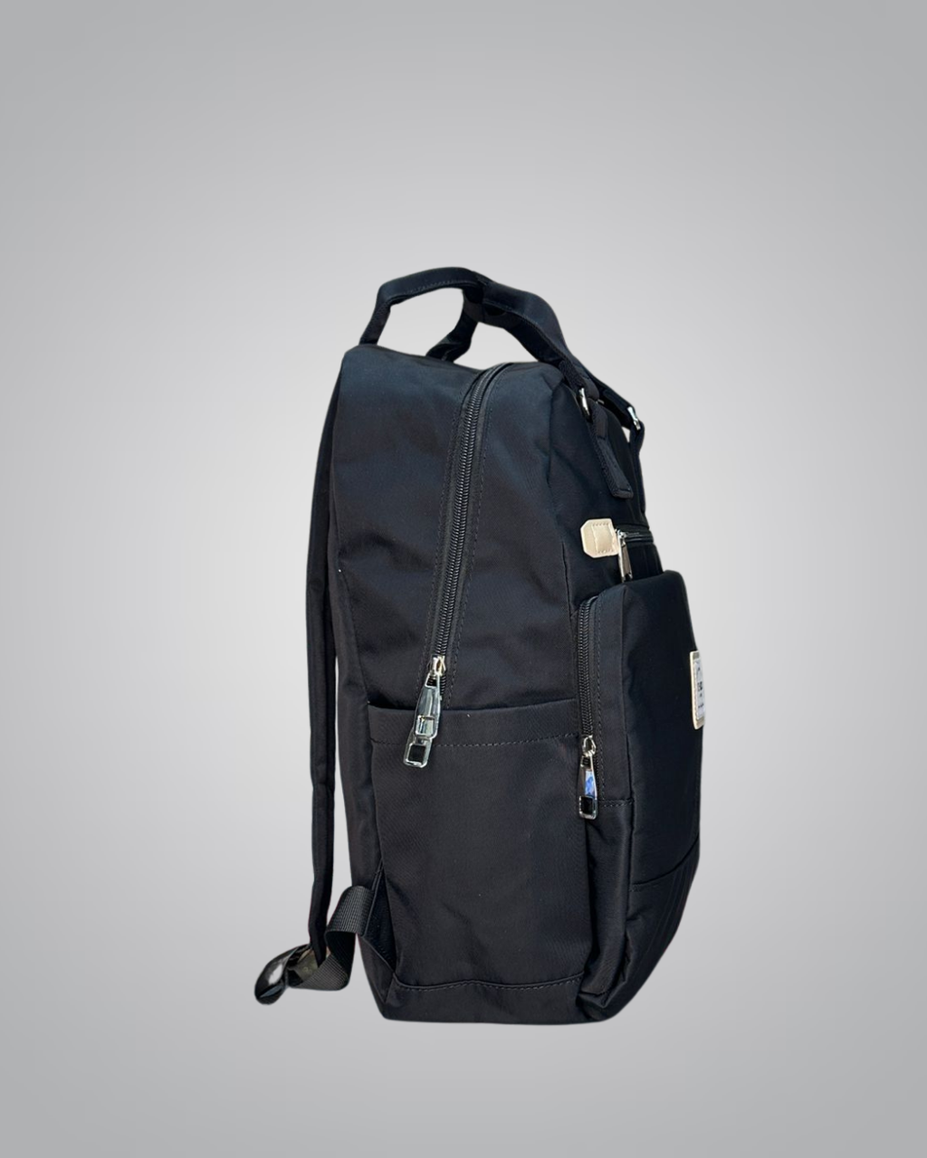 Structured Casual Kids Backpack – Classic Black