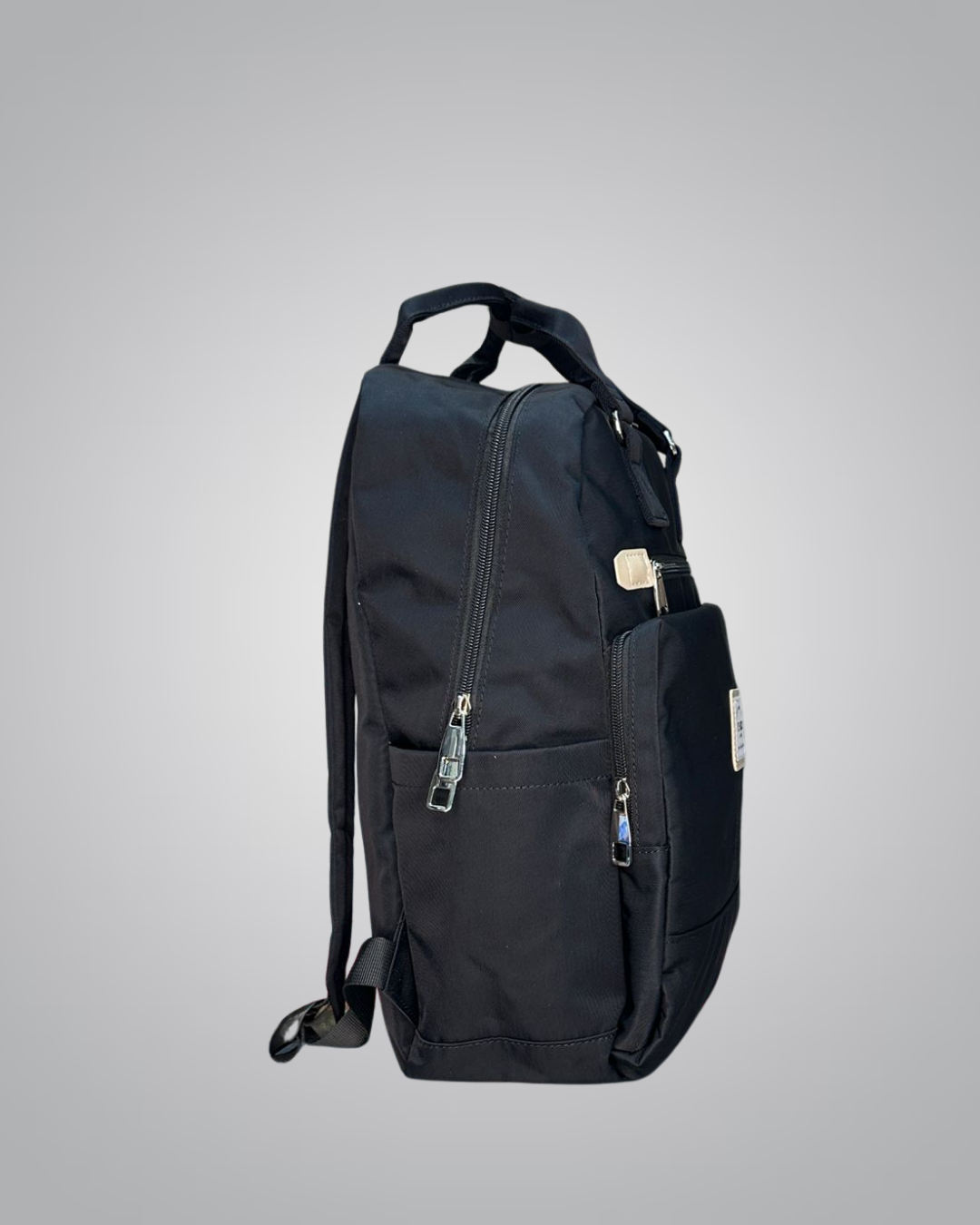 Structured Casual Kids Backpack – Classic Black