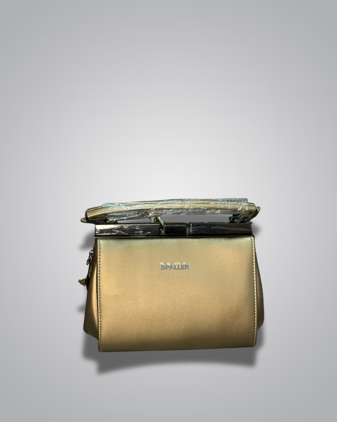 SPALLER Premium Box Clutch – Metallic Party Handbag (3 Colors)