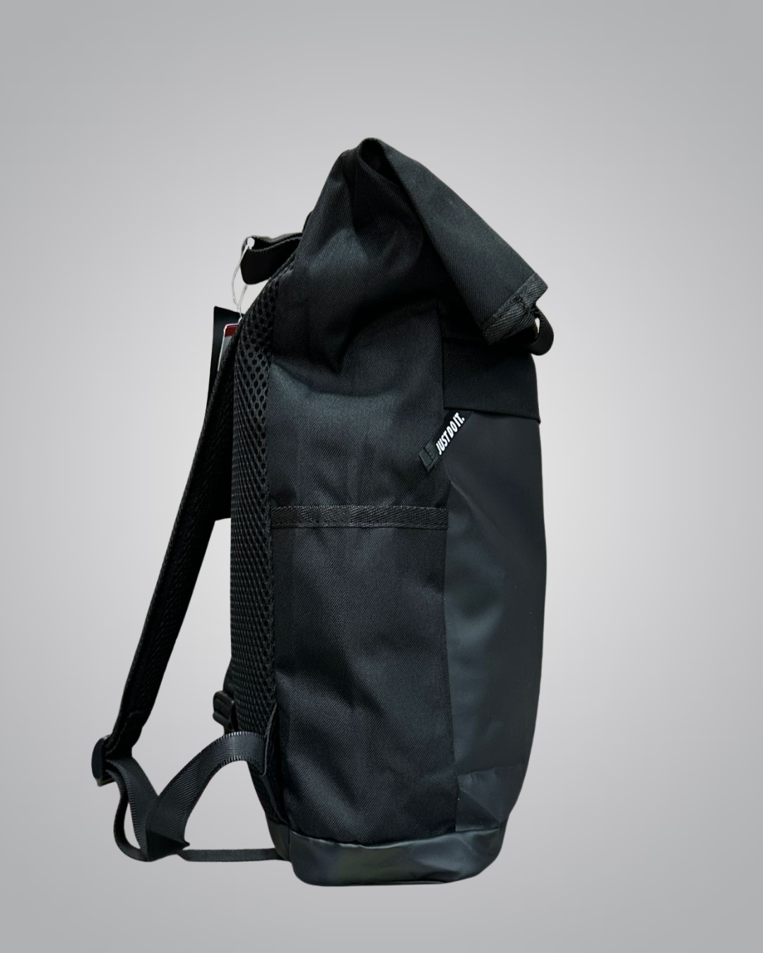 Nike Black Roll-Top Backpack – Stylish & Durable Everyday Bag
