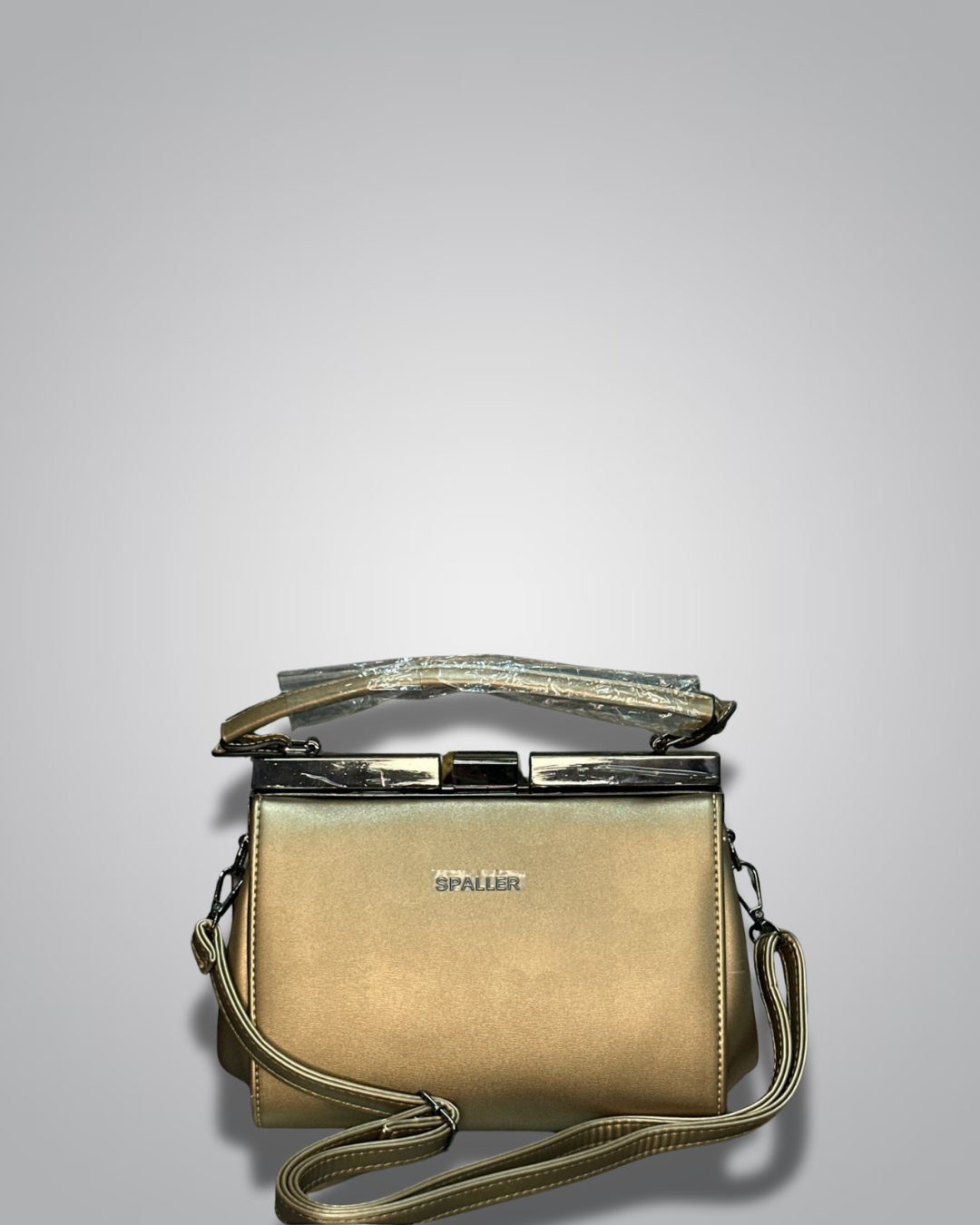 SPALLER Premium Box Clutch – Metallic Party Handbag (3 Colors)