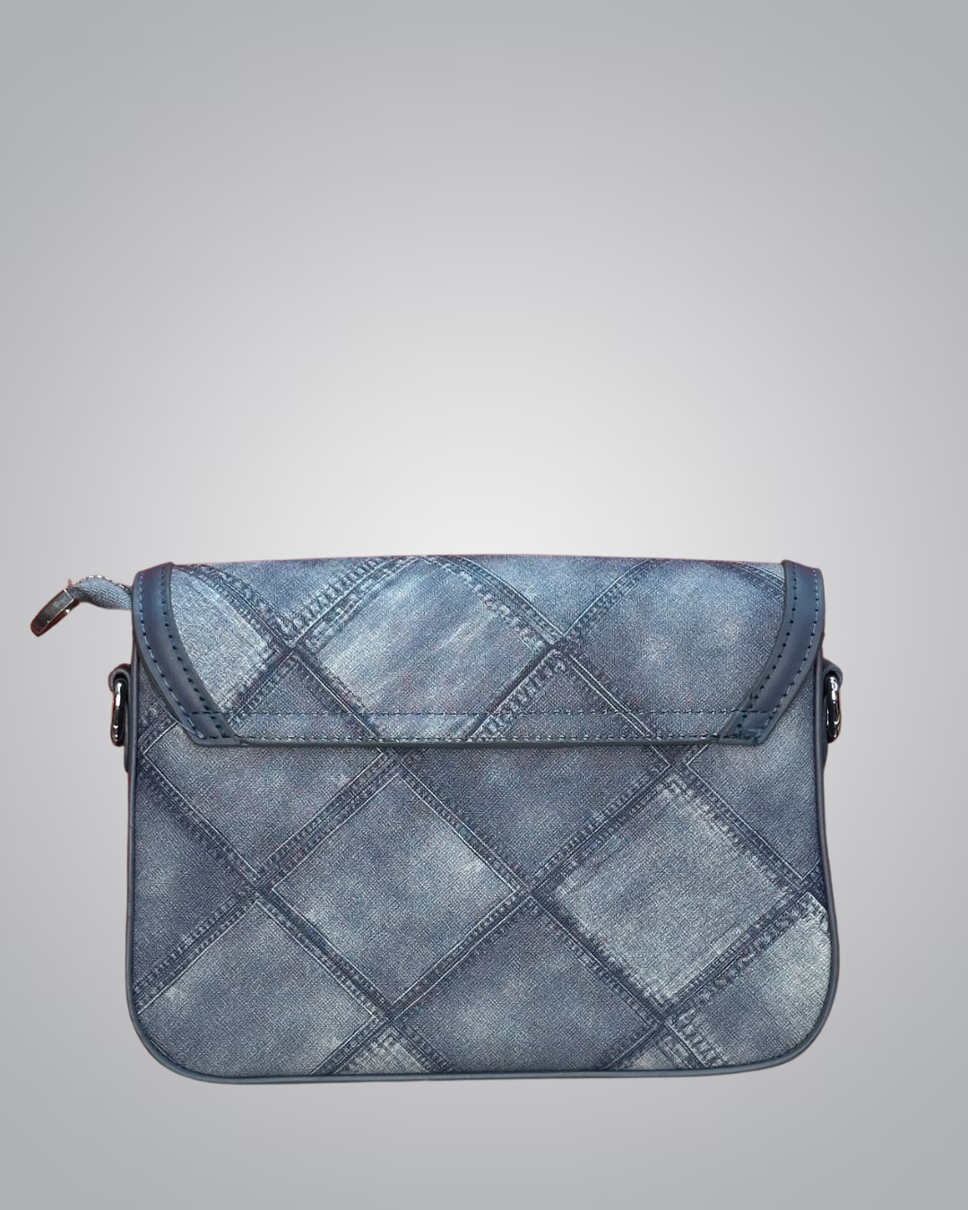 Mim Mim Stylish Denim Patterned Crossbody Bag
