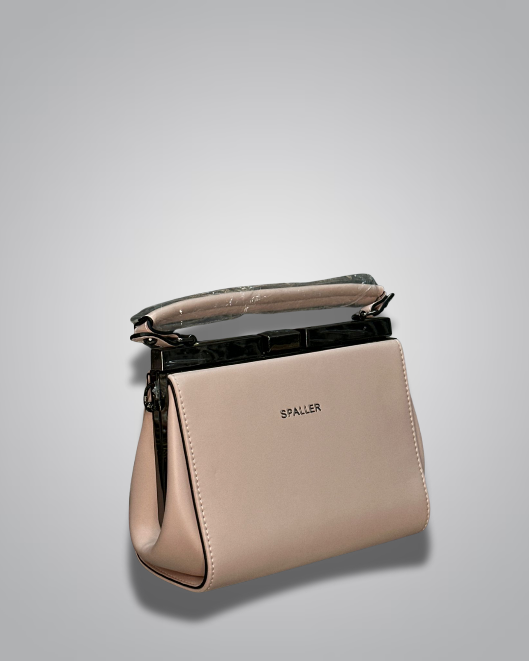 SPALLER Premium Box Clutch – Metallic Party Handbag (3 Colors)