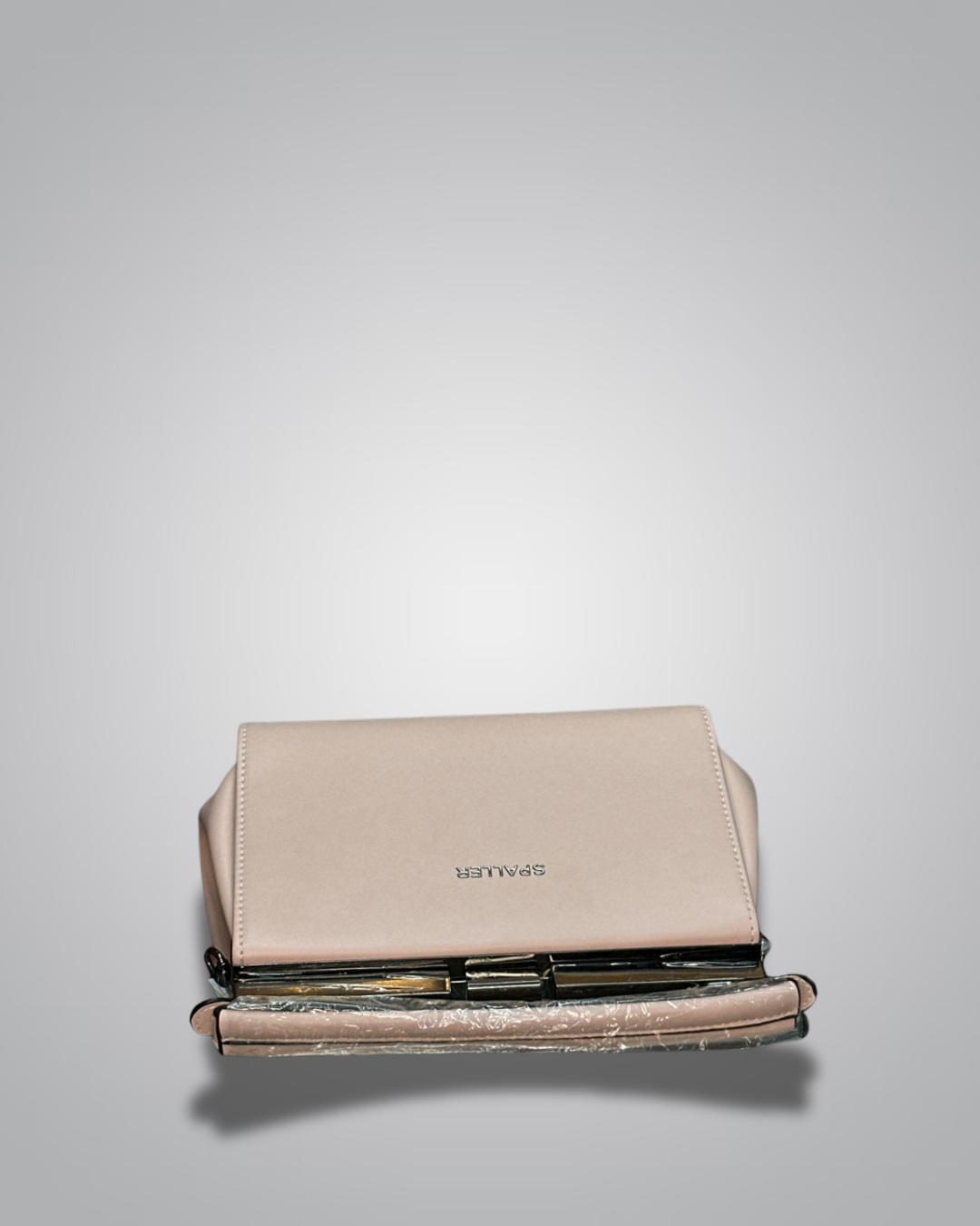 SPALLER Premium Box Clutch – Metallic Party Handbag (3 Colors)