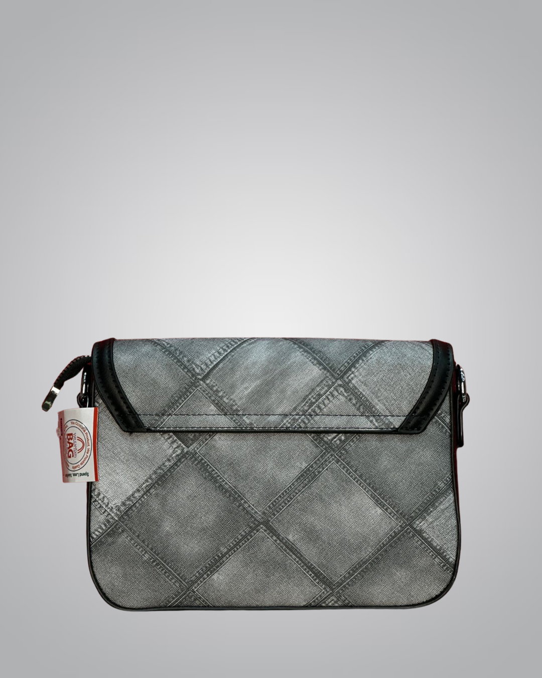 Mim Mim Stylish Denim Patterned Crossbody Bag