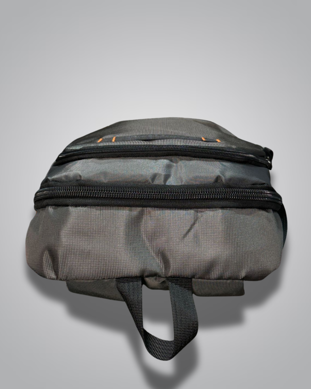 Gray backpack with 'Wepower' logo on a gray background- Valentino Impex