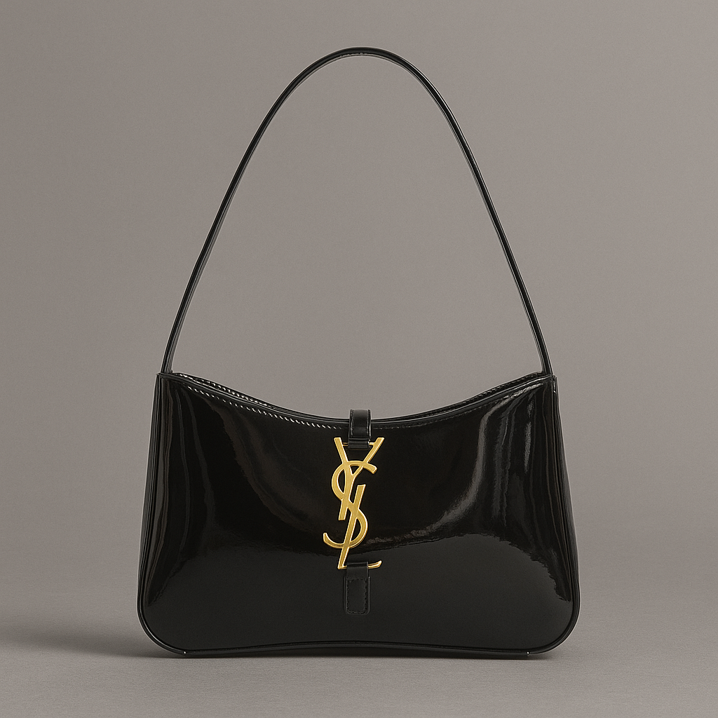 YSL Kate Glossy Shoulder Bag – Luxe Edition