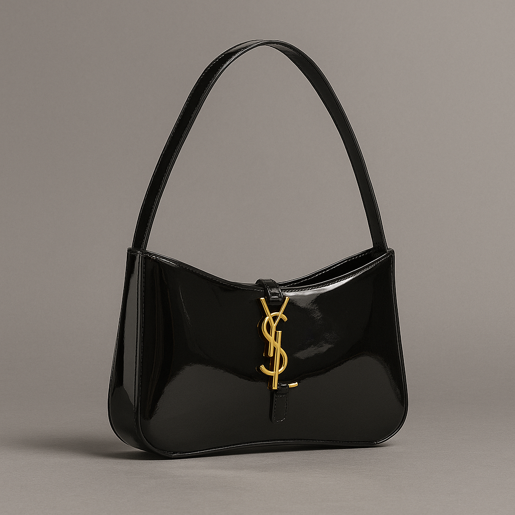 YSL Kate Glossy Shoulder Bag – Luxe Edition