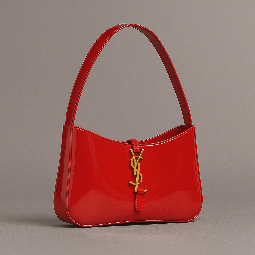 YSL Kate Glossy Shoulder Bag – Luxe Edition